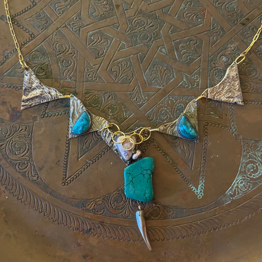 Stone Amulet Necklace